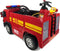 Brandweer Truck - Elektrische Kinderauto - 1 Persoons Kinderauto - Afstand Bestuurbaar - Muziek Module - 12v - Rubberen banden