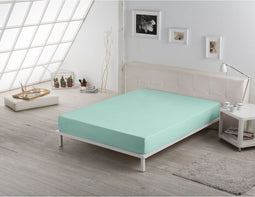 Verstelbaar onderlaken Alexandra House Living Aquamarijn 135/140 x 190/200 cm