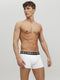 JACK&JONES SENSE TRUNKS - Boxershorts - 3-pack - Light Grey Melange (3-pack)