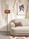 GOOD&MOJO Vloerlamp Iguazu - Bamboe/Jute - Ø30x126cm - - Staande lampen voor Woonkamer - Slaapkamer