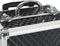 vidaXL - Make-up - trolley - 35x29x45 - cm - aluminium - zwart