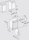 MIELE G 7297 SCVi XXL Selection - Vaatwasmachine - 14 couverts - 40-43 dB(A) - SensorDry - QuickPowerWash