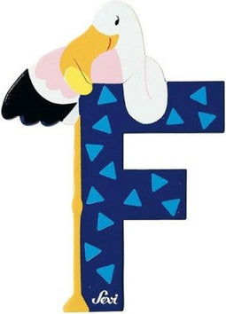 Letter - F - Hout - Sevi