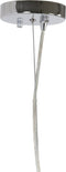 Light & Living Grayson Hanglamp - Smoke/Chroom - 6L