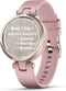 Garmin Lily - Smartwatch - Gezondheidsmonitoring - Goud (Roze)