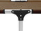 vidaXL - Ligbed - extra - hoog - inklapbaar - senior - aluminium - bruin