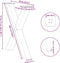 vidaXL - Eettafelpoten - 3 - st - X-vormig - 70x(72-73) - cm - staal - antraciet