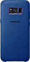 Samsung Galaxy S8+ - Alcantara Cover - Schokbestendig - Blauw