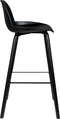 Zuiver Albert Kuip Barkruk 75 cm Zwart - Set van 2
