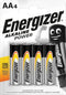 Energizer E300132900 - Alkalinebatterij 1.5V - LR6 / AA / R6 - Zilver