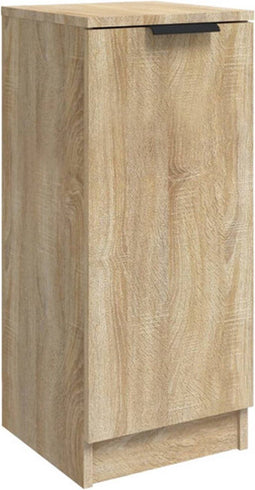vidaXL - Dressoir - 30x30x70 - cm - bewerkt - hout - sonoma - eikenkleurig