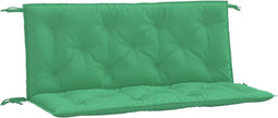 vidaXL - Tuinbankkussens - 2 - st - 120x50x7 - cm - oxford - stof - groen