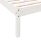 vidaXL - Bedframe - extra - lang - zonder - matras - grenenhout - wit - 80x220 - cm