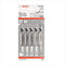 Bosch T 101 B - Decoupeerzaagbladen - Geschikt voor hout en platen (5 stuks)
