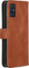 iMoshion Hoesje Geschikt voor Samsung Galaxy A51 Hoesje Met Pasjeshouder - iMoshion Luxe Bookcase - Bruin