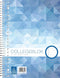 Work A4 Collegeblok - Gelijnd - 80 vellen - 23-gaats - Blauw (5 stuks)
