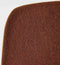 Mica Decorations Tallos Stoelen - 43x53x82 cm - Polyester - Bruin