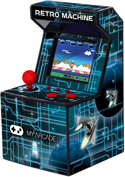My Arcade Retro Machine - Arcadekast - 2,5" scherm - Blauw Zwart