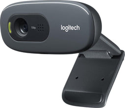 Logitech C270 - HD Webcam 720p - Ingebouwde microfoon - Grijs