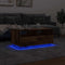 vidaXL - Salontafel - met - LED-verlichting - 90x49x40 - cm - oud - houtkleurig