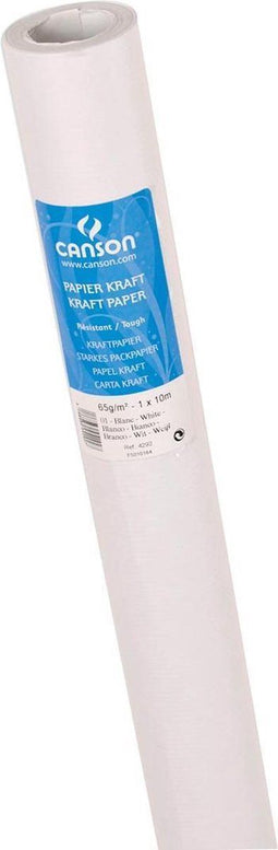 Canson kraftpapier formaat 100 x 1.000 cm wit