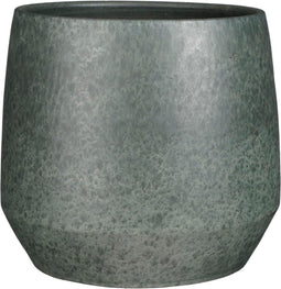 Mica Decorations Lotte Bloempot - 36x36x32 cm - Terra - Donkergroen