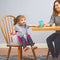 SUMMER INFANT 4in1 baby-superseat-verhoger, activiteiten, afneembaar dienblad, verstelbare stoelversteller, roze
