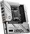 MSI B650M PROJECT ZERO - Micro ATX Moederbord - AM5 Socket DDR5 128GB 2.5Gbps Ethernet Wi-Fi 6E Bluetooth 5.3