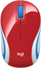 Logitech M187 - Draadloze Mini Muis - 2.4GHz - Rood