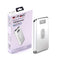 V-tac VT-3505 Powerbank met draadloze QI lader - 10.000 mAh - Wit