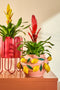 Mica Decorations Melika Bloempot Binnen - H19 x Ø29 cm - Keramiek - Lichtroze