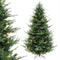 Coast Kunstkerstboom 240 cm - Scharnierend - Voorverlicht 450 Warm Witte LED's - Groen