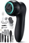 Vulpes Goods® BeautyCare - Elektrische Eeltverwijderaar PRO - 10-delige Pedicureset - USB Oplaadbaar - IPX7 Waterbestendig (2 stuks)