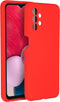 Accezz Samsung Galaxy A13 (4G) - Liquid Silicone Backcover - Schokabsorberend - Rood