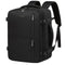 SLC-Collection - Rugzak - 25 Liter - 40x30x20cm - 14 Inch Laptop - USB Poort - Zwart