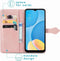 iMoshion Hoesje Geschikt voor Oppo A15 Hoesje Met Pasjeshouder - iMoshion Mandala Bookcase - Roze