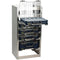 Raaco S293 - Opbergrek - 6 CarryLite koffers - Zilverkleurig