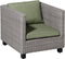 Madison - Lounge luxe Panama sage - 60x60 - Groen