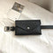 Heuptas voor dames Eenvoudige geperforeerde heuptas voor dames Telefoontassen voor dames Casual Pack Vrouwelijke zwarte portemonnee