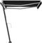 vidaXL - Luifel - vrijstaand - handmatig - uittrekbaar - 300x250 - cm - antraciet