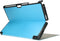 Tablet Hoes Geschikt voor Microsoft Surface Pro 5 (2017) / Pro 4 / Pro 6 / Pro 7 / Pro 7 Plus - Stand Bookcase - Lichtblauw /Lichtblauw