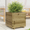 vidaXL - Plantenbak - 50x50x49,5 - cm - geïmpregneerd - grenenhout