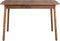 Zuiver Glimps Uitschuifbare Eettafel 120/162x80 cm Hout Walnoot - Bruin
