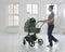 Lionelo Mika Plus - Kinderwagen - All-Terrain Wielen - Lichtgewicht - Verstelbare Zitting - XXL Kap UPF 50+ - Groen