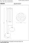 Lucide MEDINE - Hanglamp - Ø 46 cm - 3xE27 - Opaal