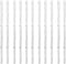 vidaXL - Gaashek - met - palen - 25x1,25 - m - gegalvaniseerd - staal