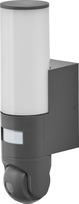 LEDVANCE Slim tuinarmatuur LED: voor muur, SMART+ WALL CAMERA CONTROL / 16 W, 22-…24- V, Warm White, 3- K, body materiaal: plastic, IP44