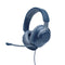JBL Quantum 100 - Gaming Koptelefoon - Afneembare Microfoon - Blauw