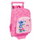 Schoolrugzak Lilo & Stitch Chill Roze Munt 26 x 11 x 67 cm 26 x 34 x 11 cm