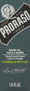 Baard Olie Proraso Cypress & Vetyver (30 ml)